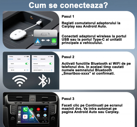 Wireless Carplay Apple CarPlay Android Auto [6]