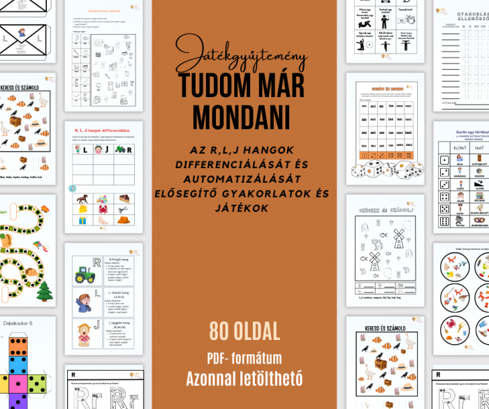 E-könyv: Tudom már mondani. R,L,J [1]