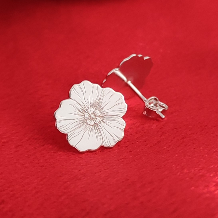 Cercei Lolit din argint 925, Summer Flower [2]
