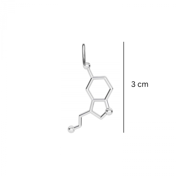 Pandantiv martisor din argint, serotonina mare [2]
