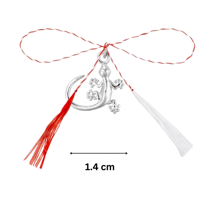 Pandantiv martisor din argint, soparla, ambalaj inclus [4]