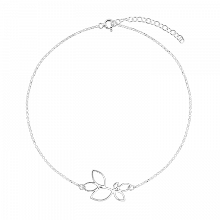 Bratari lantisor - Bratara din argint, crenguta, 15-19 cm