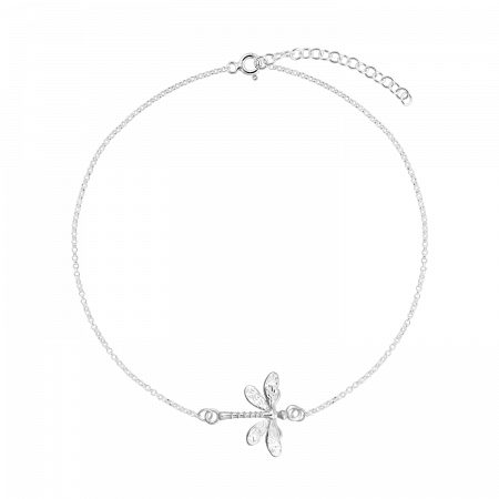 Bratari lantisor - Bratara din argint, libelula, 15-19 cm