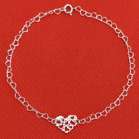 Bratara din argint, Made of Hearts [1]
