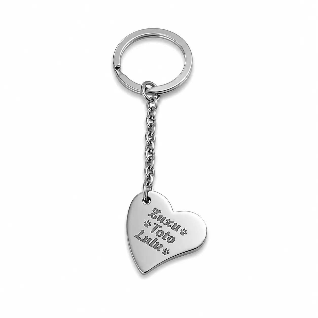 Accesorii - pentru Pudi - Pandantiv personalizat din inox, 2cm