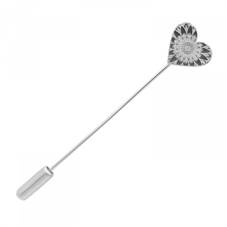 Brose - Brosa pin din argint, Mandala Hearts