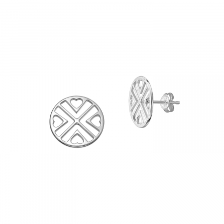Cercei - Cercei Lolit din argint 925, Cross My Heart