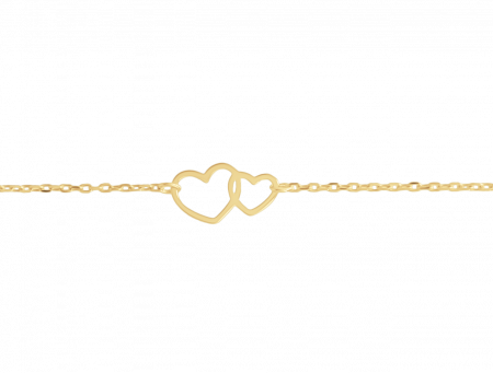 Colier My Sweet Valentine, argint 925 aurit