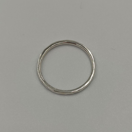 Inel subtire Lolit, texturat, argint 925, marime 50 (15.92mm) [1]