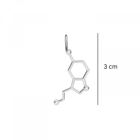 Pandantiv martisor din argint, serotonina mare [1]