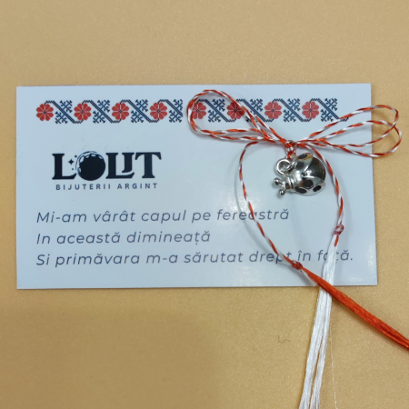 Pandantiv martisor din argint, gargarita [1]