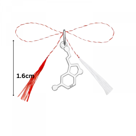 Pandantiv martisor din argint, serotonina mica [1]