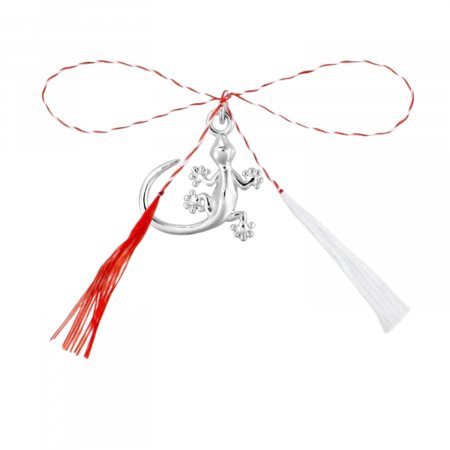 Martisoare - Pandantiv martisor din argint, soparla, ambalaj inclus