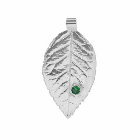Pandantive - Pandantiv unicat din argint, Rose Leaf