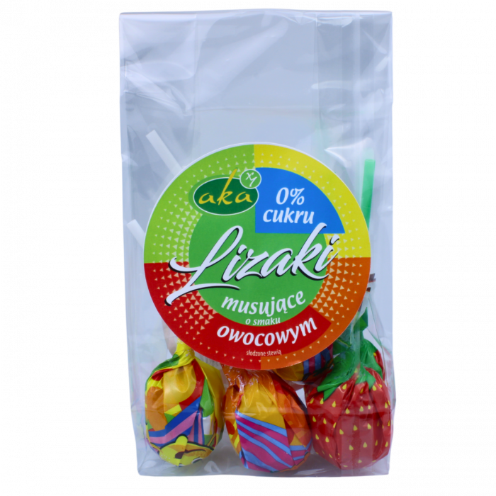 Acadele efervescente cu aroma de fructe, 5x10g [3]