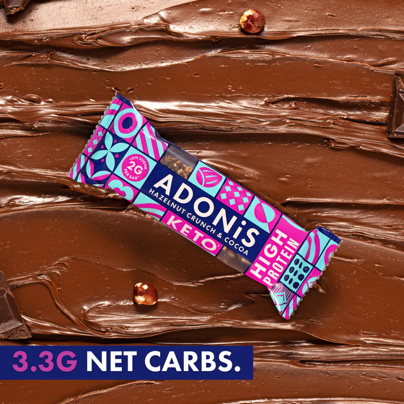 Baton ​​​​keto cu alune crocante si cacao [2]