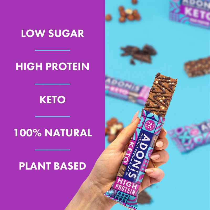Baton ​​​​keto cu alune crocante si cacao [3]