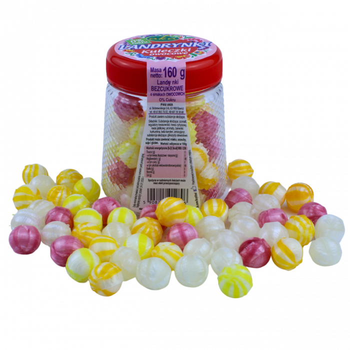 Bomboane fructate fara zahar - mingi de fructe 160g [2]