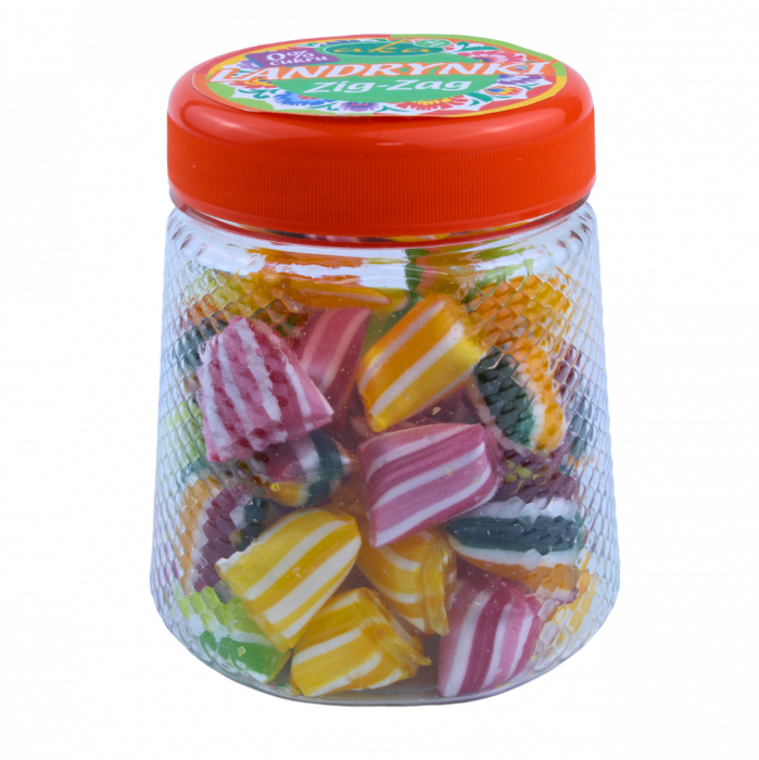 Bomboane Zig Zag fara zahar, cu aroma de fructe 160g [3]