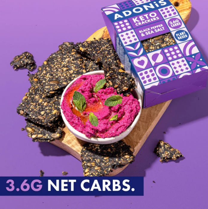 Crackers keto cu Piper negru si sare de mare [2]