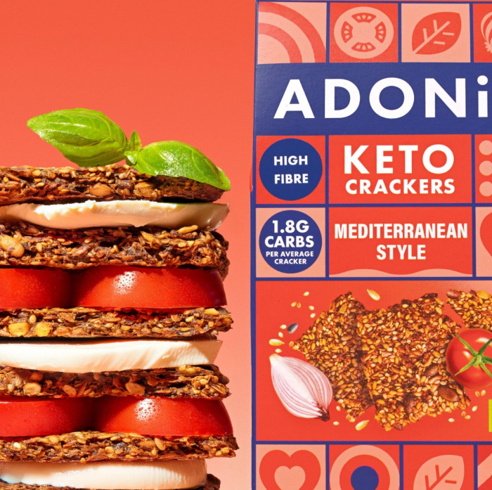 Crackers keto Mediterranean Style (10 x 60g) [2]