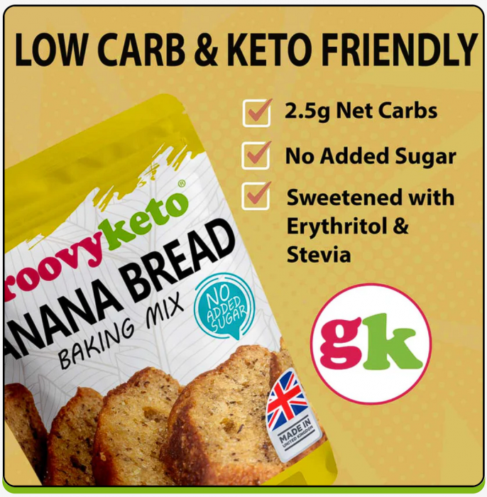 Mix Keto Prajitura Banana Bread [3]