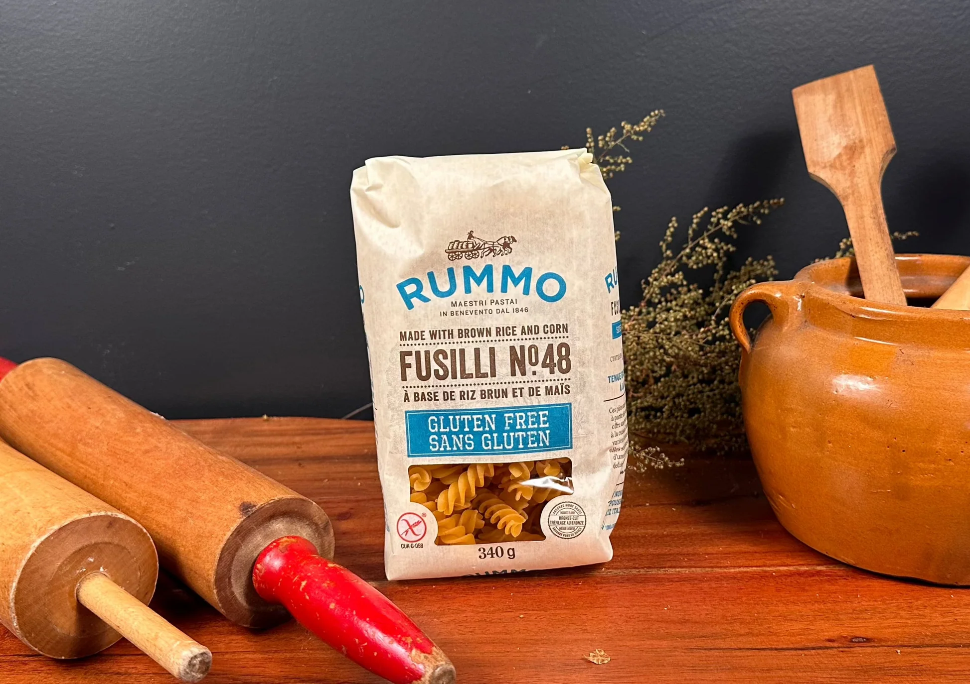 Paste Rummo Fusilli no48 Fara Gluten 400g [1]
