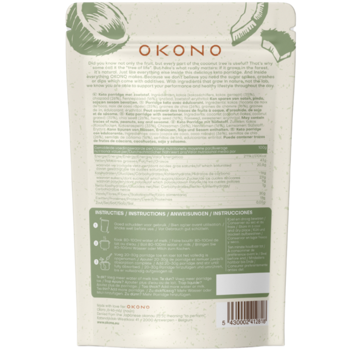 Porridge Keto cu Cocos [2]