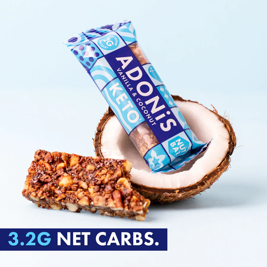 Baton keto cu alune, vanilie si nuca de cocos [1]