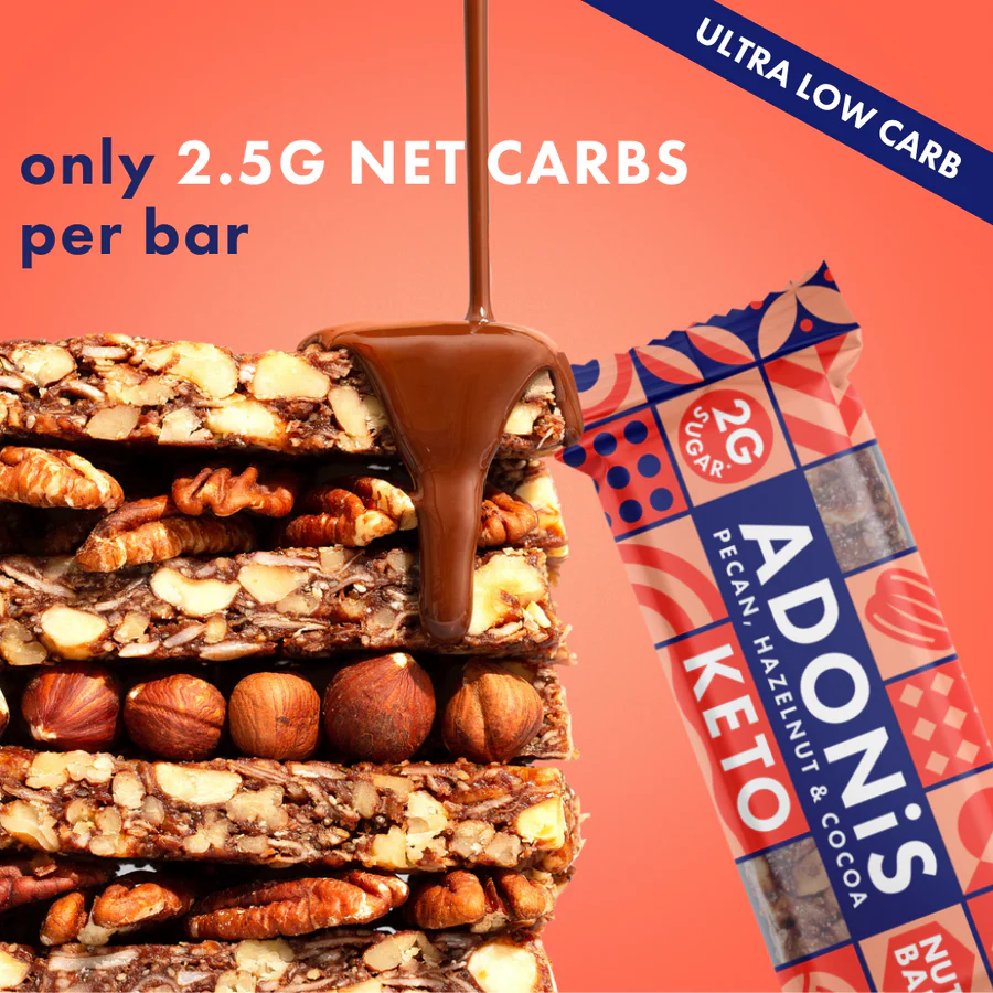Toate produsele - Baton keto cu nuci pecan și alune