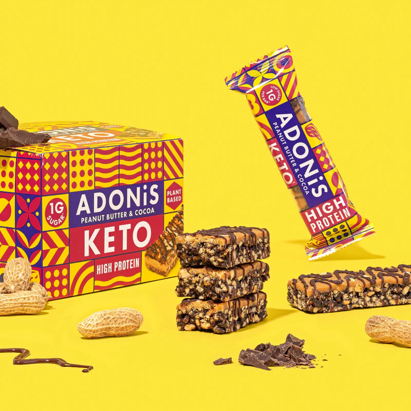 Snacks - Baton keto cu unt de arahide și cacao