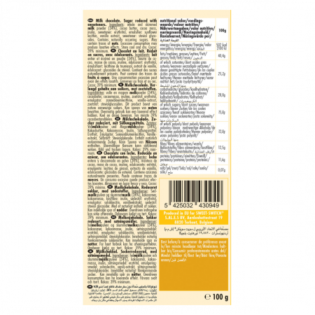 Ciocolata belgiana cu lapte low carb [1]