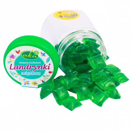 Bomboane si Acadele - Bomboane fara zahar cu aroma de menta 160g