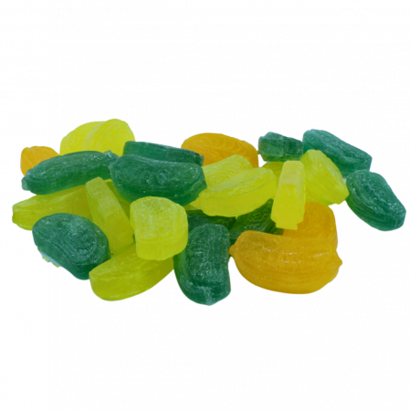 Bomboane cu aroma de fructe citrice fara zahar, 160g [1]