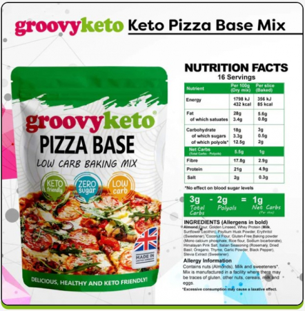 Mix Blat pentru pizza Groovy Keto [2]
