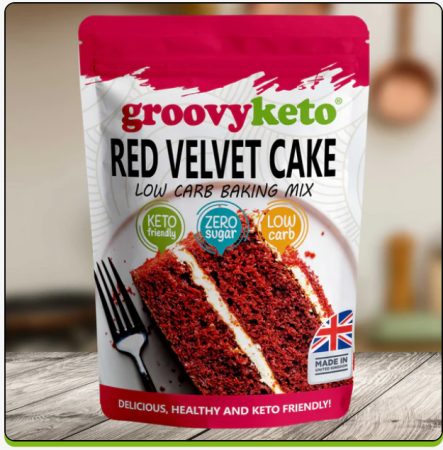 Mixuri pentru copt - mix keto chec red velvet