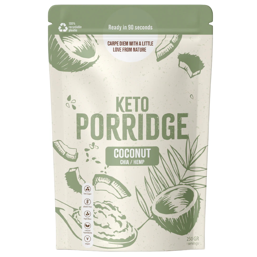 Granola-Cereale & Porridge - Porridge Keto cu Cocos