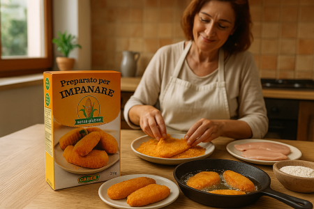 Mixuri pentru copt - Preparat pentru panerare fara gluten