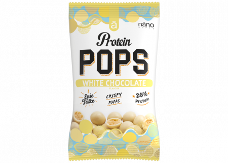 Bomboane si Acadele - Protein Pops - Bilute de ciocolata alba