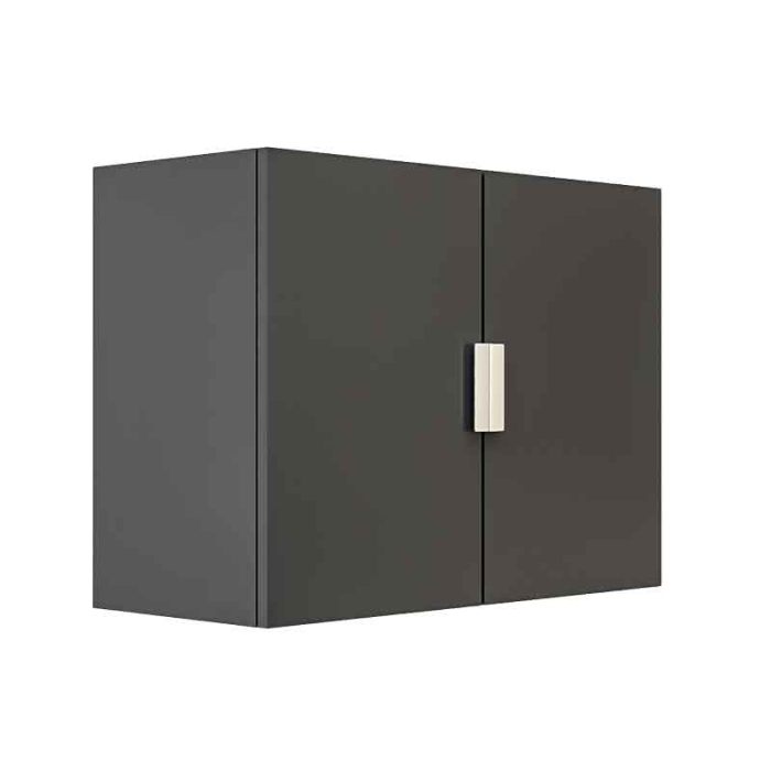 Corp bucătărie suspendat Lucmi – Negru Mat, PAL 18 mm, 1 poliță [3]