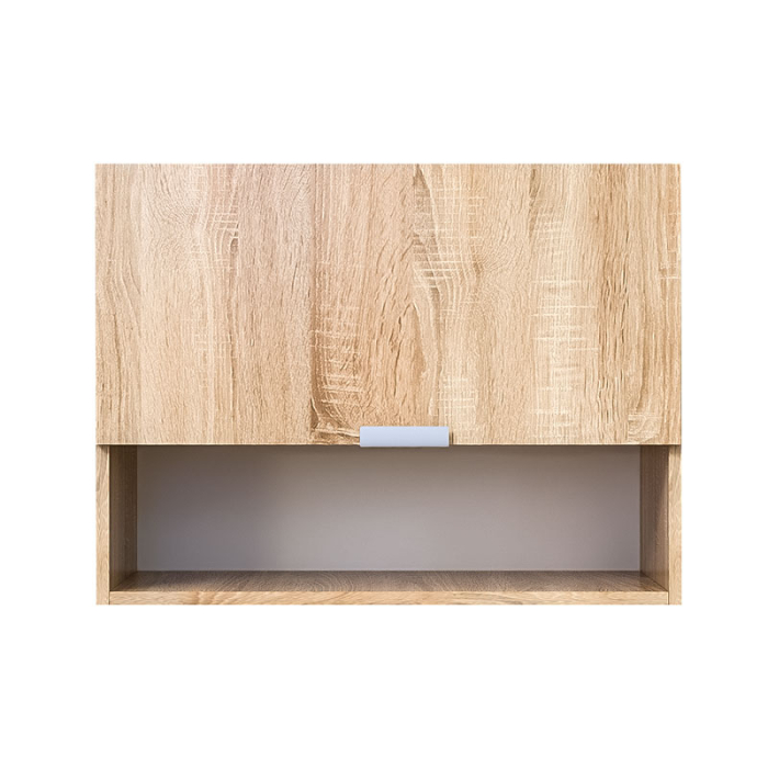 Corp bucătărie suspendat Lucmi – Stejar Natur, PAL 18 mm, 1 poliță, 80 x 35 x 60(h)cm, usa cu amortizor [2]
