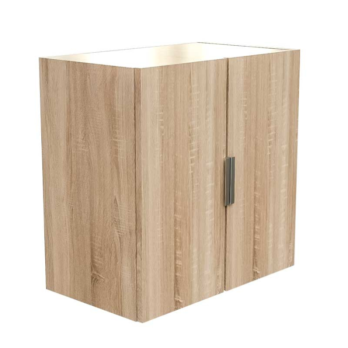 Corp bucătărie suspendat Lucmi – Stejar Natur, PAL 18 mm, 2 polite, 60 x 35 x 60(h)cm, 2 usi [4]