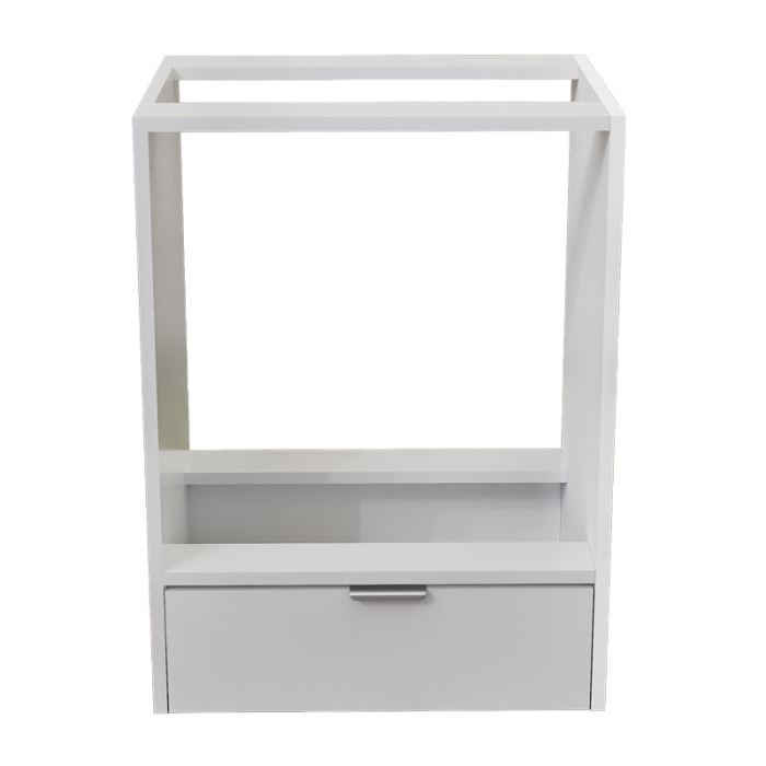 Corp Inferior pentru Cuptor incorporabil, Lucmi, PAL 18mm, Cant ABS 2mm, Alb Mat, cu spatiu depozitare, 48(a) x 63.6( L) x 80(h)cm [6]