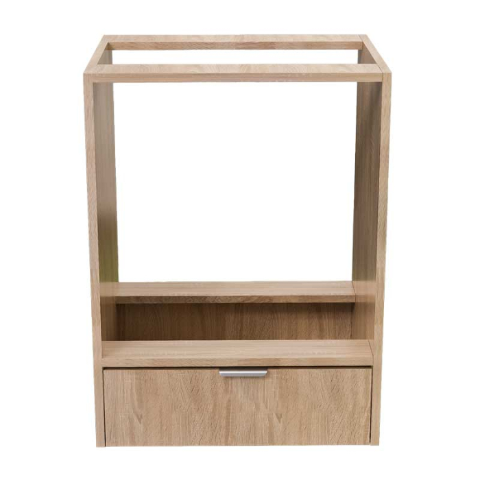 Corp Inferior pentru Cuptor incorporabil, Lucmi, PAL 18mm, Cant ABS 2mm, Stejar Natur, cu spatiu depozitare, 48(a) x 63.6( L) x 80(h)cm [6]