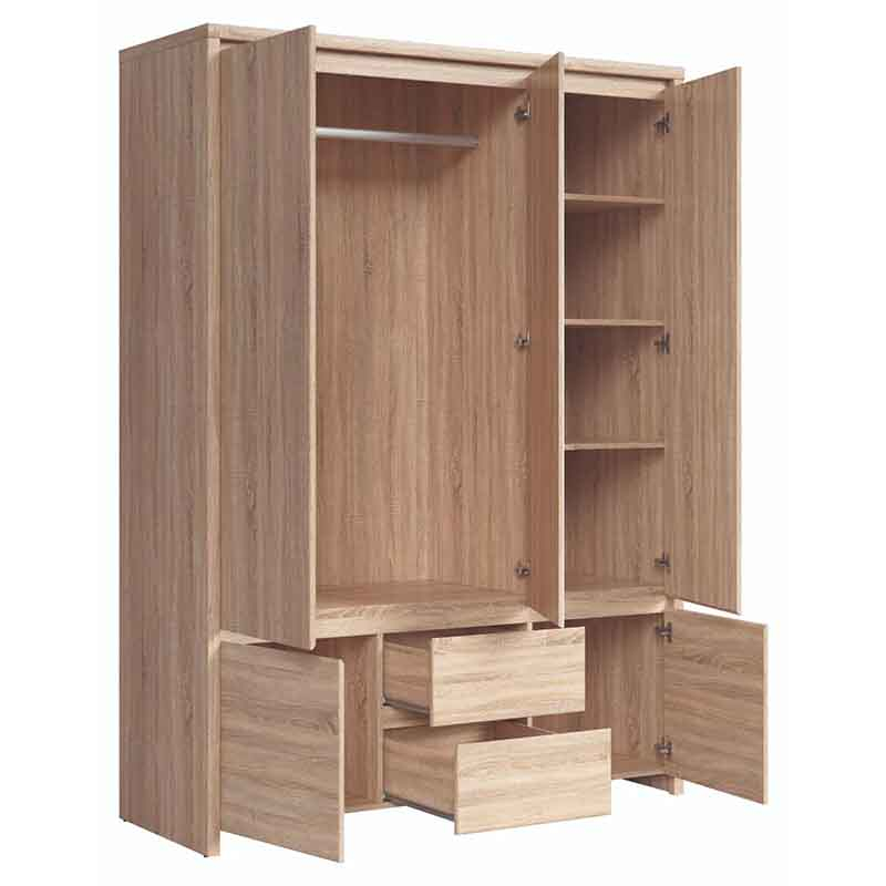 Dressing cu sertare Kaspian, 153.5X55.5X211 cm [4]