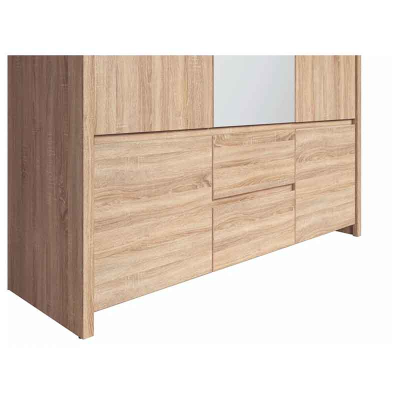 Dressing cu sertare Kaspian, 153.5X55.5X211 cm [5]