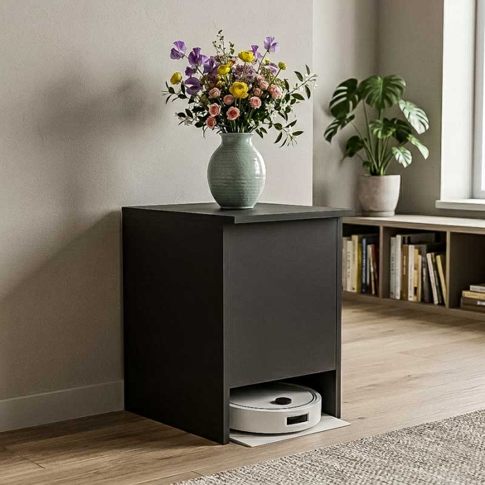 Dulap  Aspirator, Lucmi, Pal 18mm, Cand ABS 2mm, Negru Mat, 40 x 51.8 x 61.8(h)cm [5]