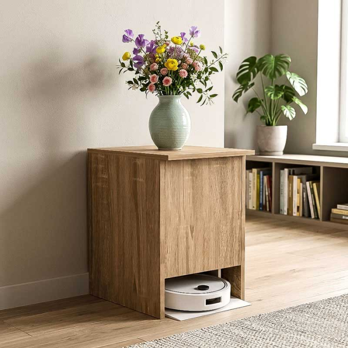 Dulap  Aspirator, Lucmi, Pal 18mm, Cand ABS 2mm, Stejar Natur, 40 x 51.8 x 61.8(h)cm [4]