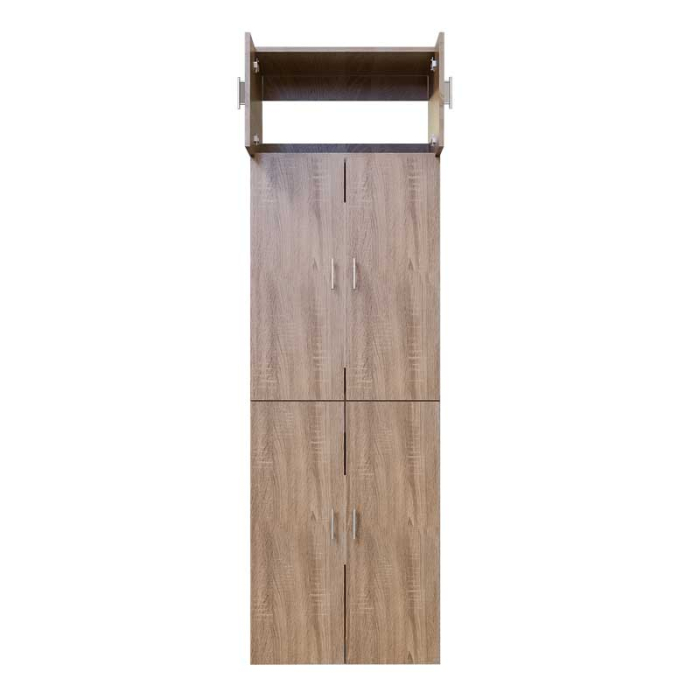 Dulap depozitare Detergent, Pal 18mm, Stejar Natur, Cant abs 2mm, 2 usi, 70.6 x 66.8 x 41.2(h)cm [5]