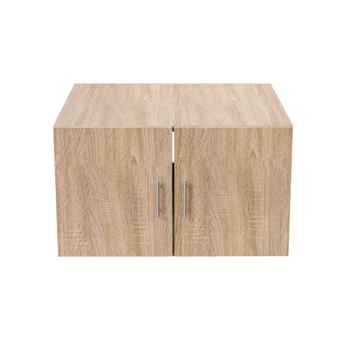 Dulap depozitare Detergent, Pal 18mm, Stejar Natur, Cant abs 2mm, 2 usi, 70.6 x 66.8 x 41.2(h)cm [2]